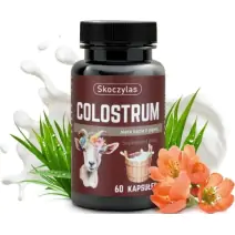 Skoczylas Colostrum siara bydlęca z pigwą 60kapsułek cena 129,00zł