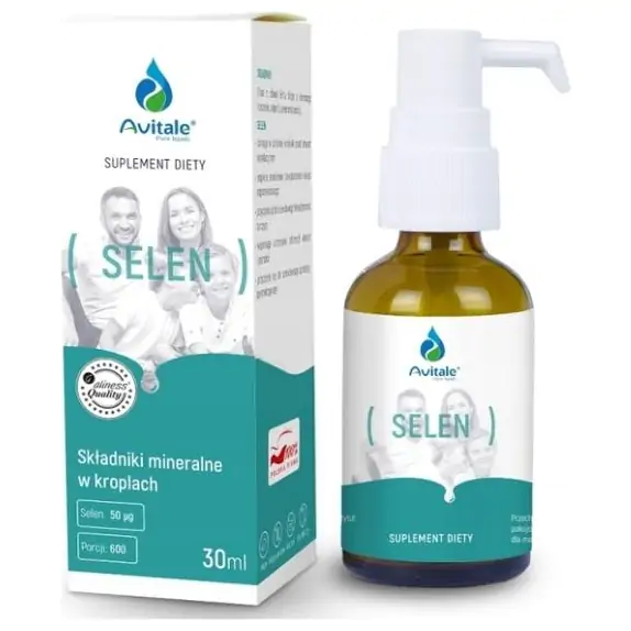 Avitale Selen L-selenometionina 30ml cena 39,90zł