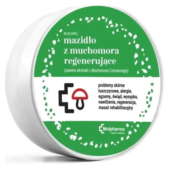Mazidło regenerujące z ekstraktem z Muchomora Czerwonego 100 ml Moplharma cena 59,00zł