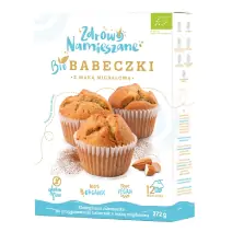 Mieszanka na babeczki z mąką migdałową BIO 272g Zdrowo Namieszane  cena 15,15zł