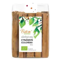 Cynamon cejloński laski BIO 125g Batom cena 28,85zł