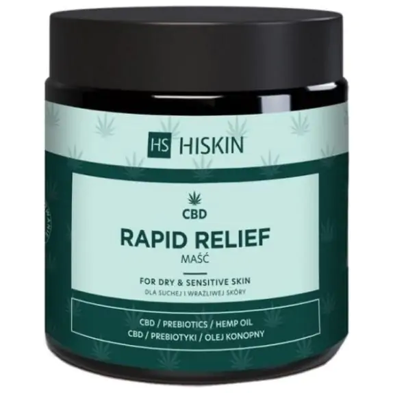 Maść CBD do skóry suchej Rapid Reliew HiSkin 120 ml cena 18,90zł