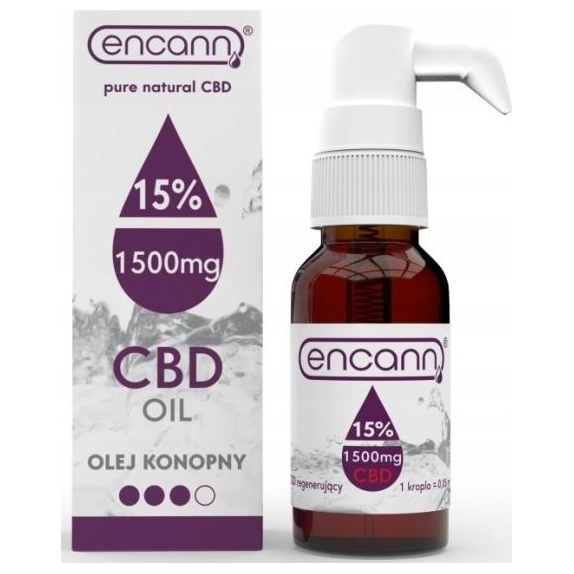 Encann Olej konopny 15% 10 ml cena 157,90zł