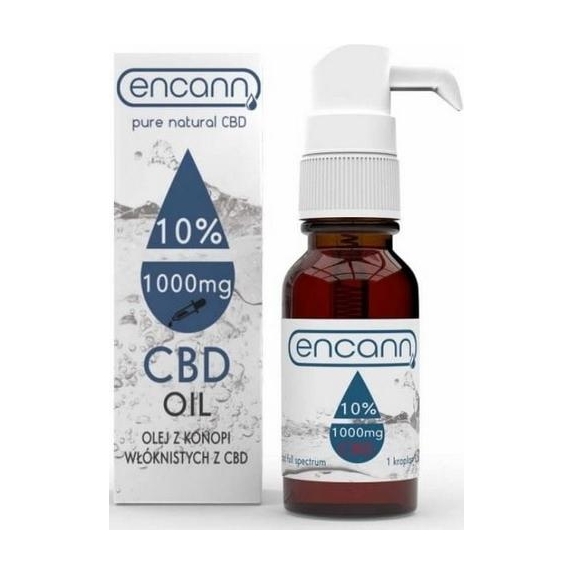 Encann Olejek konopny CBD 10% 10 ml cena 89,90zł