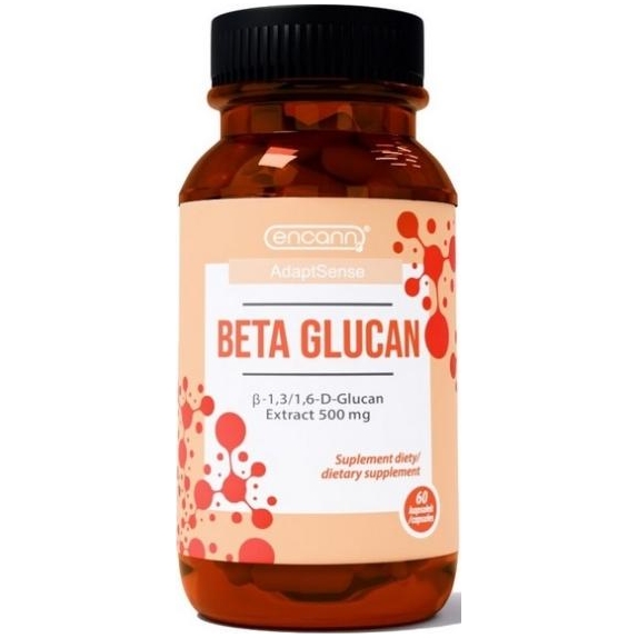 Encann Beta Glukan 500 mg 60 kapusłek cena 55,00zł