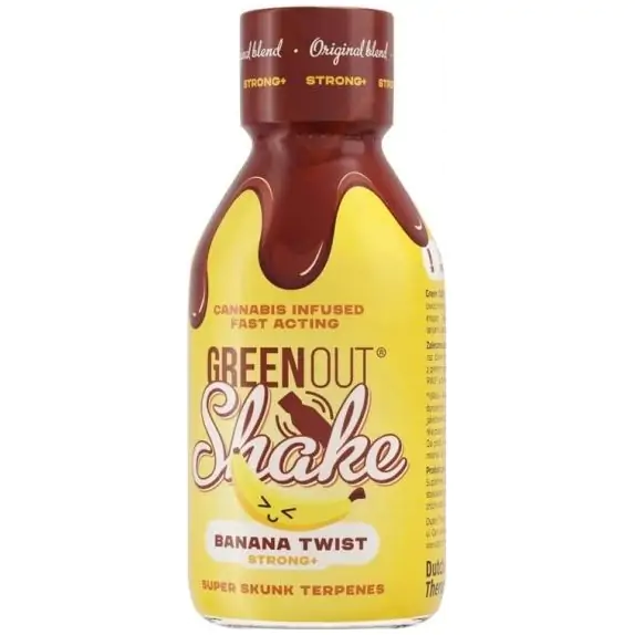 Shot konopny Green Out Shake Banana Twist 200 ml Dutch Therapy cena 121,90zł