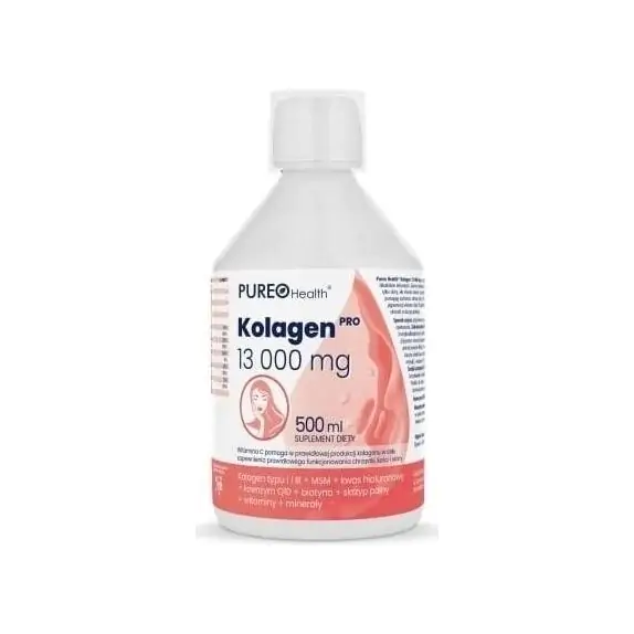 Pureo Health kolagen 13000 w płynie 500 ml cena 59,00zł