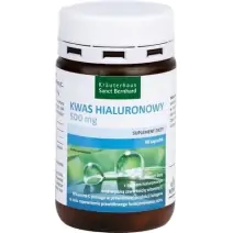 Sanct Bernhard Kwas hialuronowy 500 mg 90 kapsułek cena 78,90zł