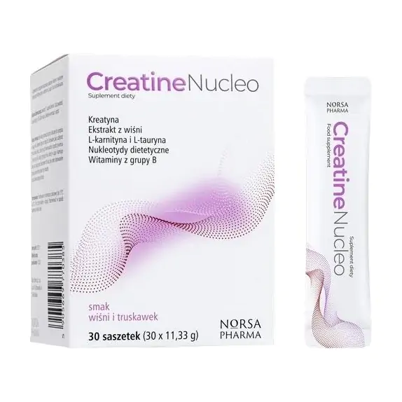 NorsaPharma Creatine Nucleo 30 saszetek  cena 129,99zł