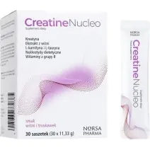 NorsaPharma Creatine Nucleo 30 saszetek  cena 129,99zł