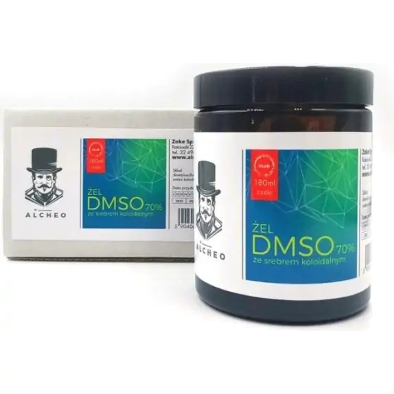 DMSO 70% z Nanosrebrem 100ppm 180ml Zoke cena 73,80zł
