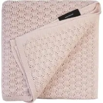LullaLove Bambusowy koc motylek pudrowy beż 90cm x 90cm cena 129,00zł