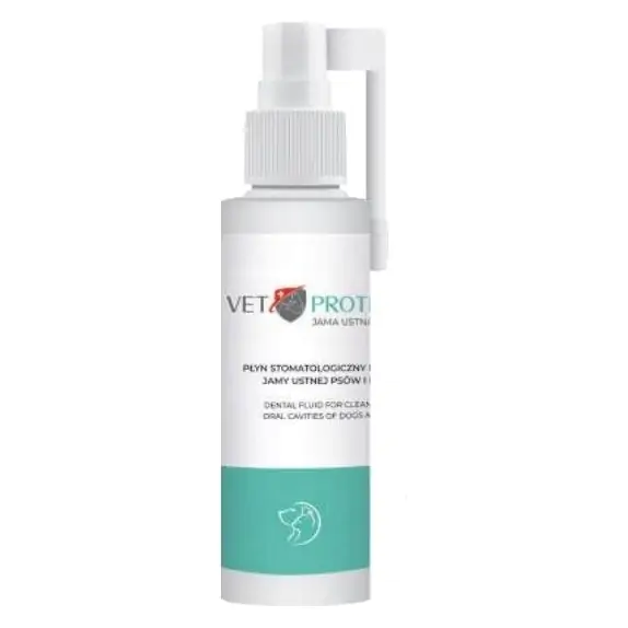 Vet Protector Jama ustna zęby Fresh płyn dla psa kota 100ml cena 38,90zł