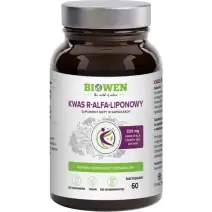 Biowen Kwas R-Alfa-Liponowy 300mg 60 kapsułek cena 97,99zł
