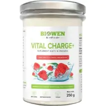 Biowen Elektrolity Vital Charge+ smak malinowy 250 g cena 109,99zł