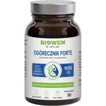 Biowen Ogórecznik Forte 1050mg 90 kapsułek cena 79,99zł