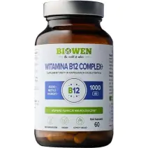 Biowen Witamina B12 Complex+ 60 kapsułek cena 49,99zł