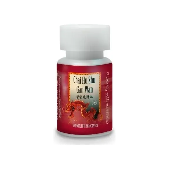 T063 Chai Hu Shu Gan Wan Chińska mieszanka ziołowa 063 200kulek cena 44,90zł