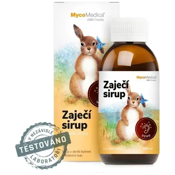 MycoMedica Syrop Zajęczy dla dzieci 200 ml cena 39,00zł