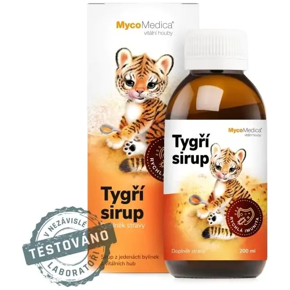 MycoMedica Syrop Tygrysi dla dzieci 200 ml cena 39,50zł