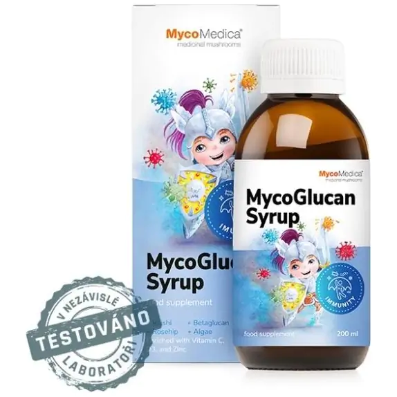 MycoMedica MycoGlucan syrop 200 ml cena 10,50$