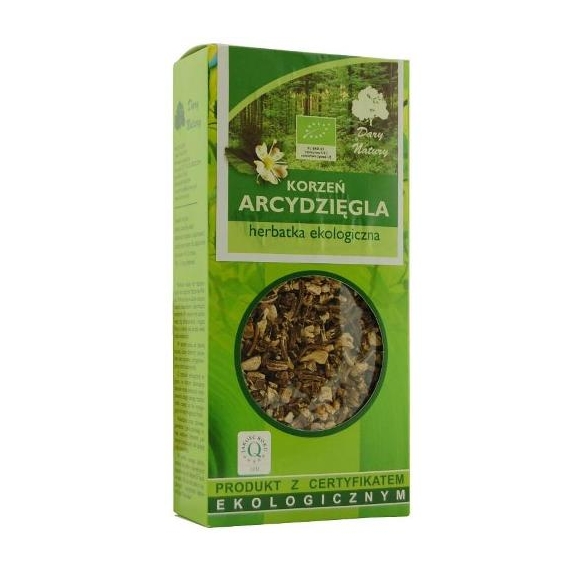 Arcydzięgiel korzeń BIO 100 g Dary Natury cena 13,69zł