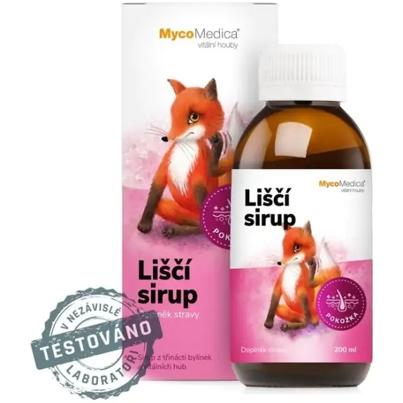 MycoMedica Syrop Fox  dla dzieci 200 ml cena €7,70