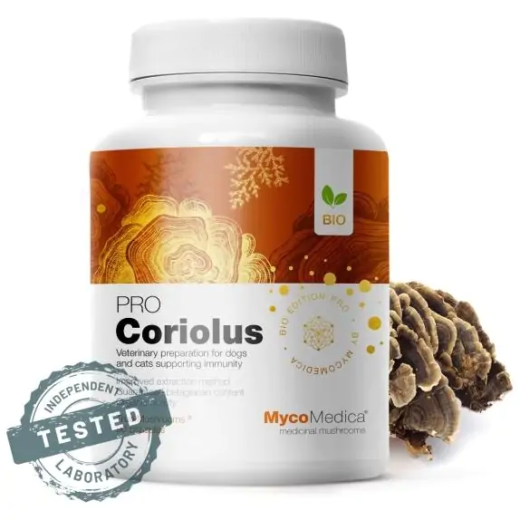 Mycomedica Bio Coriolus PRO 35% BIO 90 kapsułek cena 149,00zł