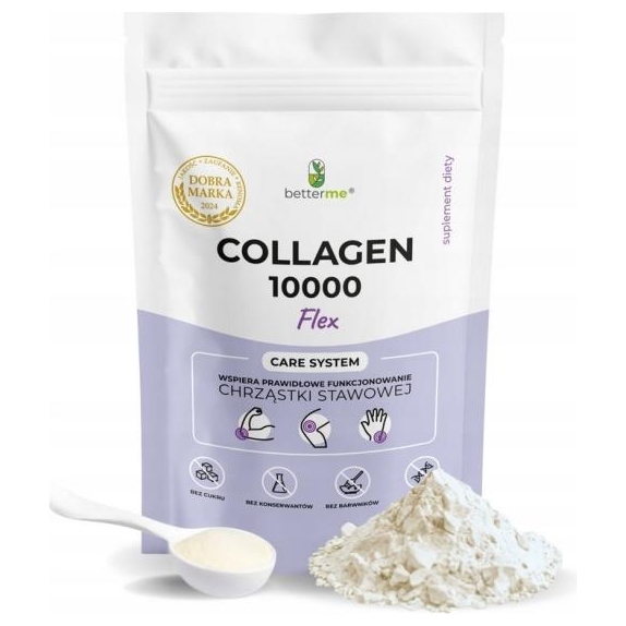 BetterMe Collagen 10000 Flex kolagen rybi + chondroityna doypack 500 g cena 145,90zł