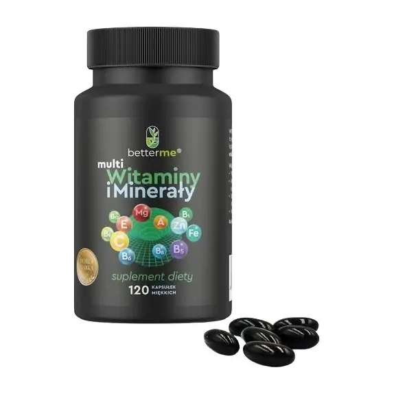 BetterMe Witaminy i minerały 120 kapsułek cena 45,99zł