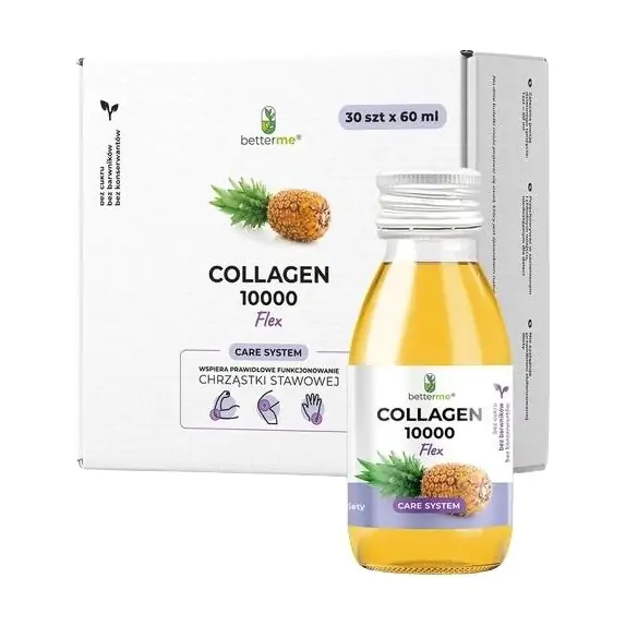 Betterme Collagen 10000 Flex shot kolagen rybi 30 sztuk cena 254,90zł