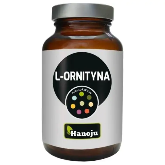 Hanoju L-Ornityna 400 mg 90 kapsułek cena 83,00zł