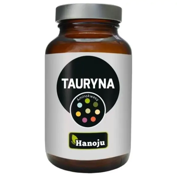 Hanoju Tauryna 500 mg 90 kapsułek cena 87,00zł