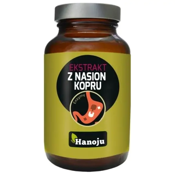 Hanoju Ekstrakt z nasion kopru włoskiego 400 mg 90 kapsułek cena 43,65zł