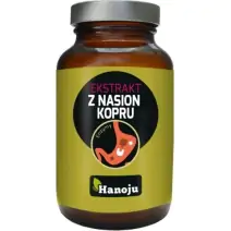 Hanoju Ekstrakt z nasion kopru włoskiego 400 mg 90 kapsułek cena 43,65zł