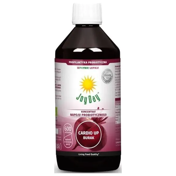 Joy Day Koncentrat probiotyczny Burak Cardio Up  500 ml  cena 53,59zł