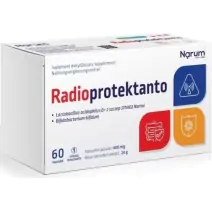 Narum Radioprotektanto 400mg 60 kapsułek cena 99,88zł