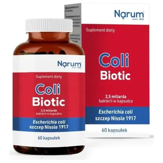 Narum Coli Biotic 60 kapsułek cena 209,00zł