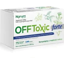 Narum Offtoxic 75 kapsułek cena 106,90zł