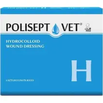 Polisept Vet H opatrunek na rany dla psa i kota 3 opatrunki cena 34,90zł