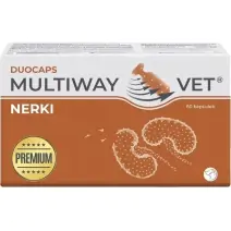 MultiWay Vet Duocaps na nerki dla psów i kotów 60 kapsułek cena 74,90zł