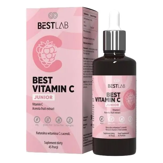 BestLab Best Vitamin C Junior 50 ml cena 78,90zł