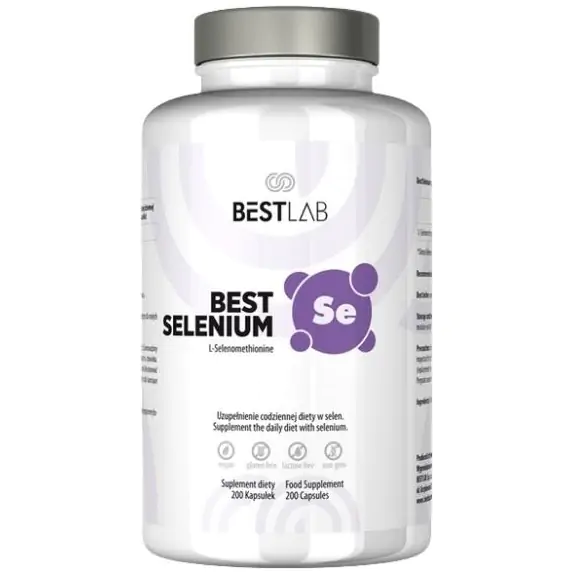 BestLab BestSelenium 200 kapsułek cena 68,90zł