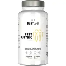 BestLab BestButyric maślan sodu 60 kapsułek cena 88,95zł