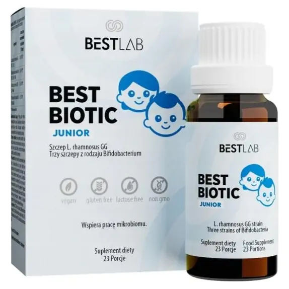 BestLab BestBiotic Junior 12 ml cena 88,90zł