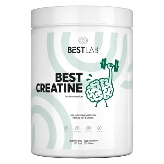 Best Lab BestCreatine kreatyna monohydrat smak cytrynowy 500 g cena 78,90zł