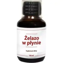 Żelazo w płynie (ekstrakt z daktyli) 100 ml Biogeneza cena 79,90zł