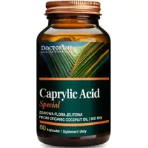 Doctor Life Kwas kaprylowy 60 kapsułek cena 14,47$