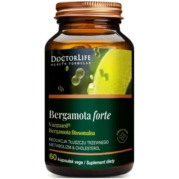 Doctor Life Bergamota Forte 60 kapsułek cena 70,95zł
