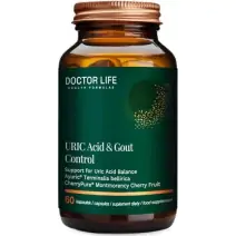 Doctor Life URIC Acid & Gout Control 60kapsułek cena 25,62$